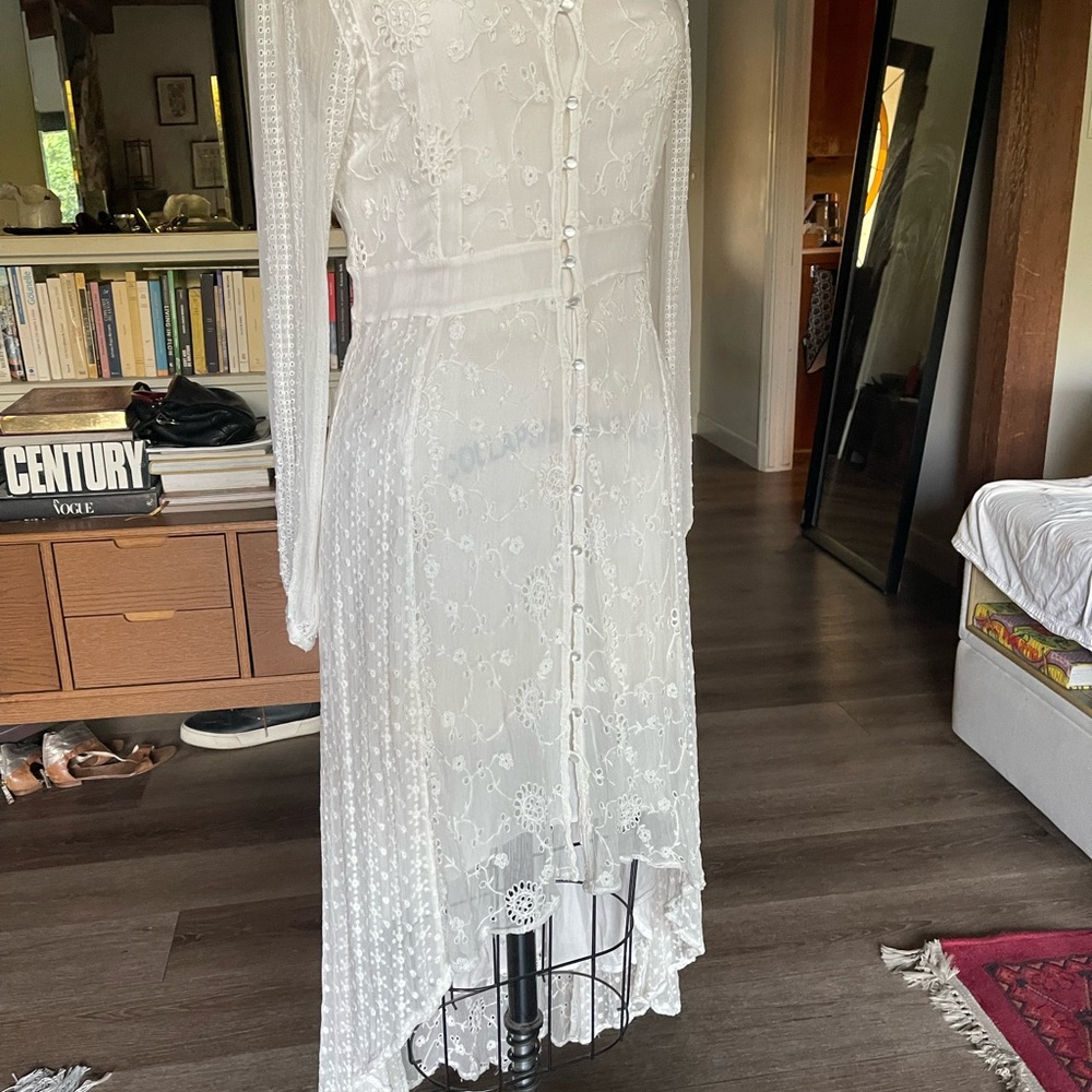 Free People White Lace Dress - Picture 6 of 10